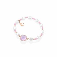 Bracciale Lelune Donna LELUNE GLAMOUR in Argento Perla LGBR561 - LGBR561